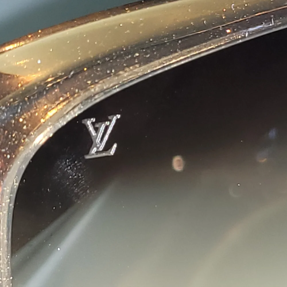 Louis Vuitton Soupcon GM Glitter Honey Sunglasses Z0003E FREE POSHMARK AUTHENTIC - Picture 9 of 9